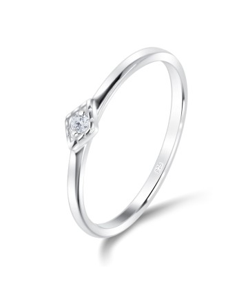 Minimalist Designed Silver Ring NSR-4064